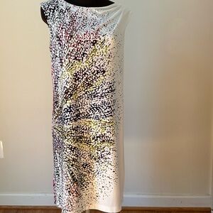 Maggy London Multicolor Abstract Dress